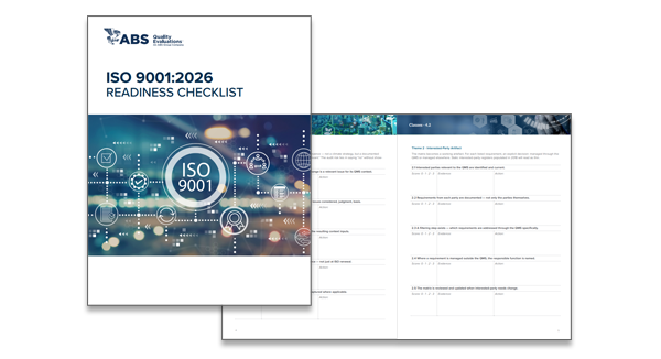 ISO 9001:2026 Readiness Checklist